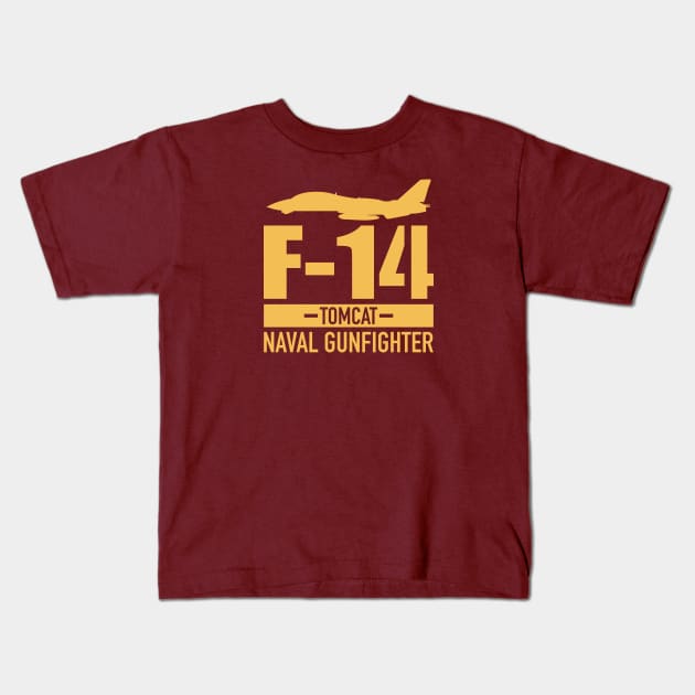 F-14 Tomcat Kids T-Shirt by TCP